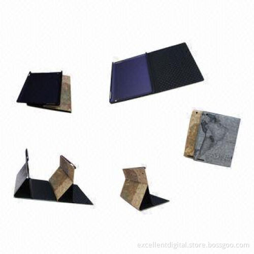 Leather Cases for iPad 2/3/4, Earth Print, Shenzhen Factory Welcomed, 10,000-output Day Distributor